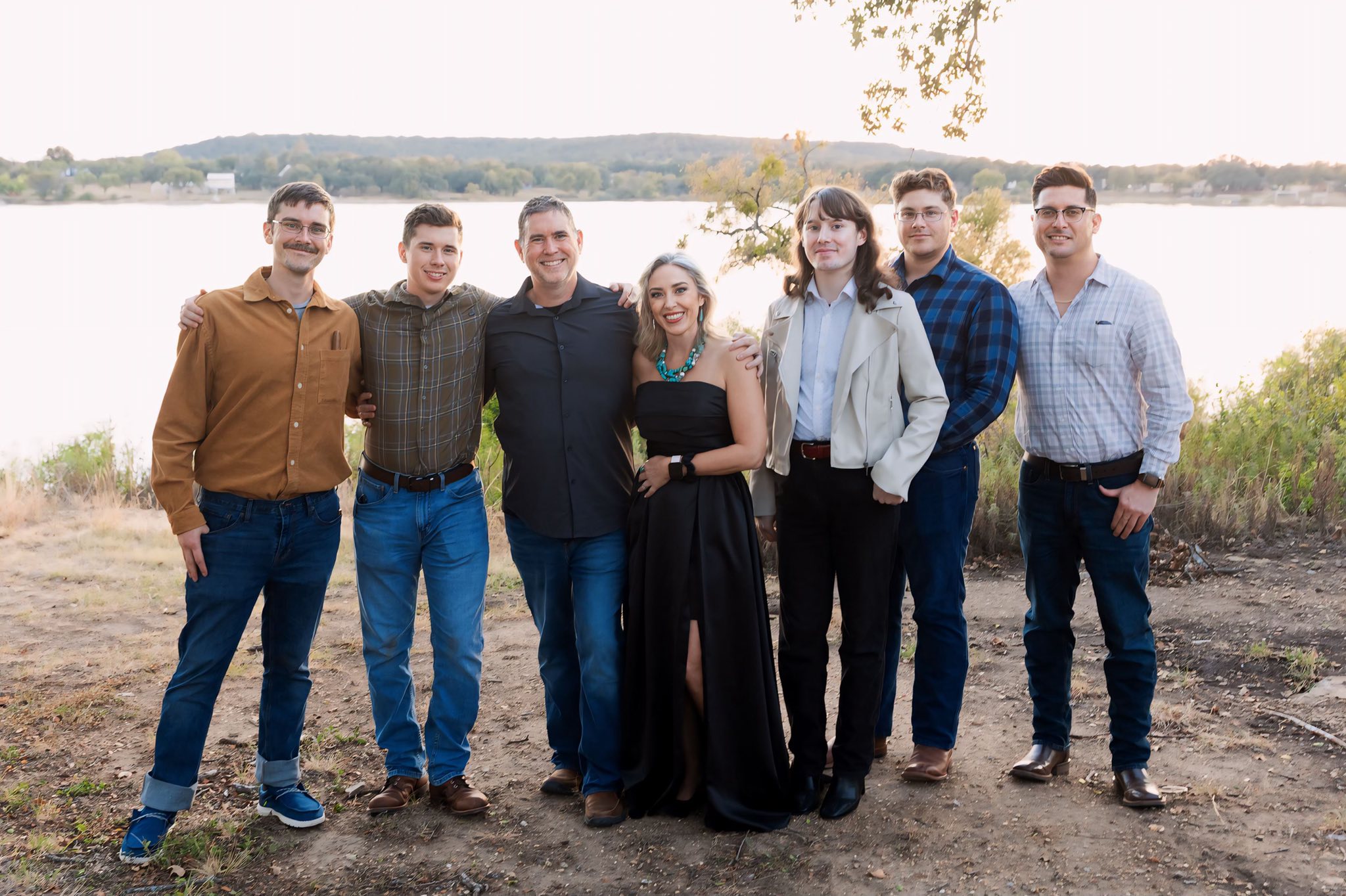 The Bradshaw family at Lake Brownwood
